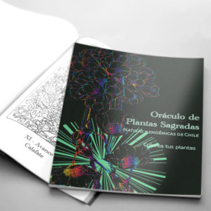Libro para colorear - Oraculo de plantas sagradas